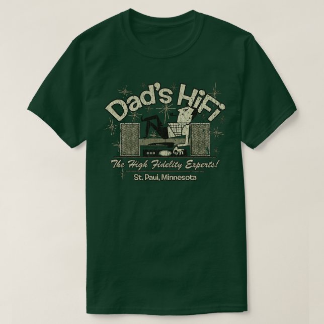 Dads HiFi 1956 T-Shirt (Design Front)