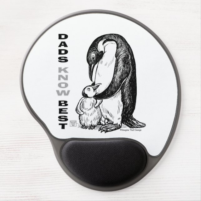 Dads Know Best Gel Mouse Pad (Front)