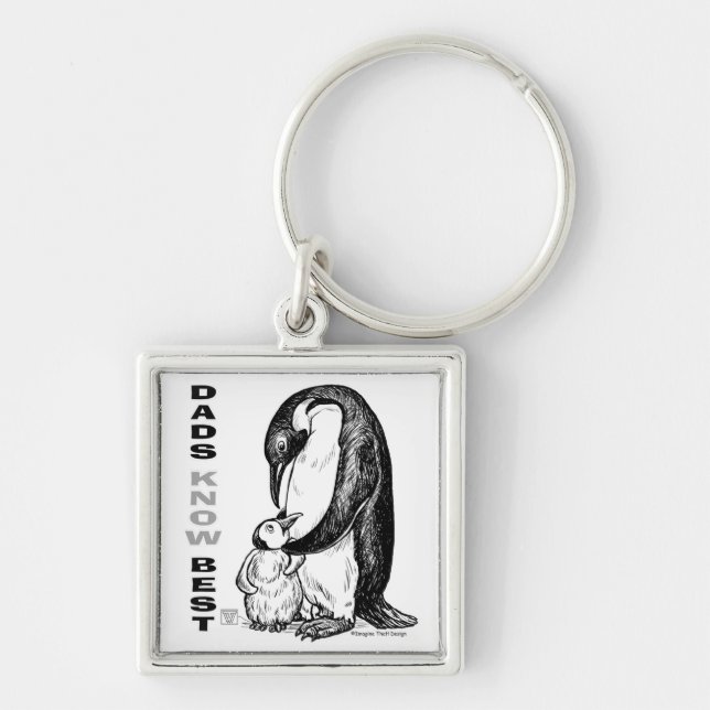 Dads Know Best Keychain (Front)