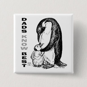 Dads Know Best Pinback Button