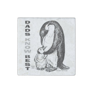 Dads Know Best Stone Magnet