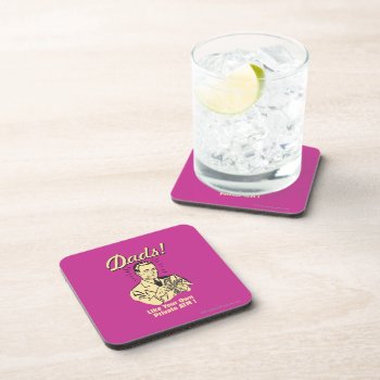 Dads: Like Own Private Atm Beverage Coaster by RetroSpoofs at Zazzle
