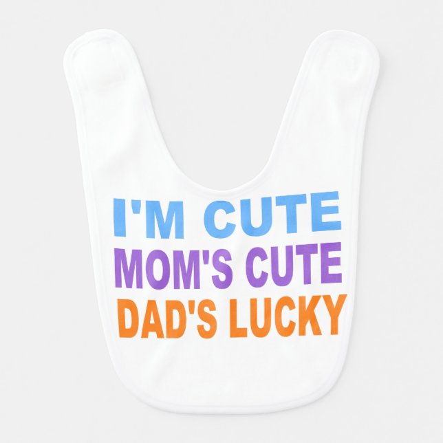 Dad's lucky bib (Front)