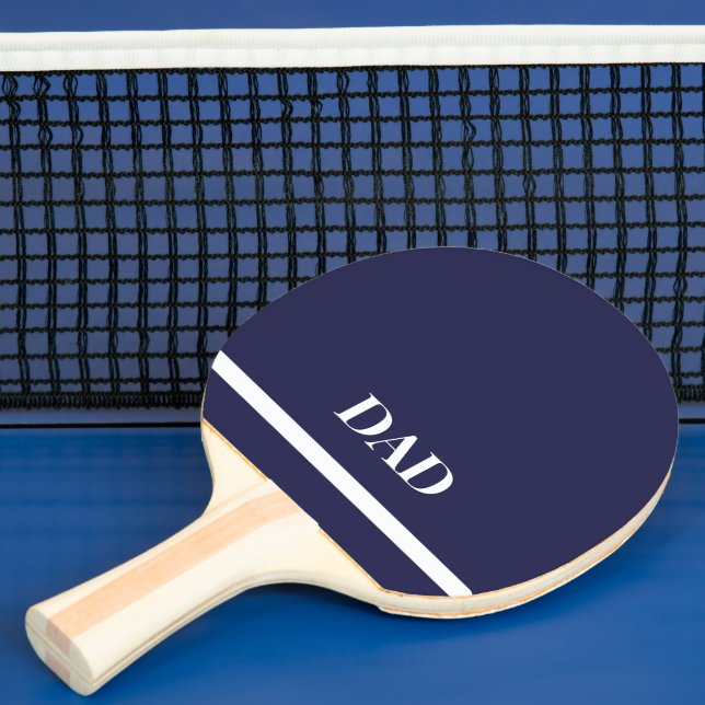 Dad's personalized gift ping pong paddle (Insitu)