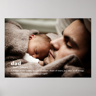 Dads Photo Poster