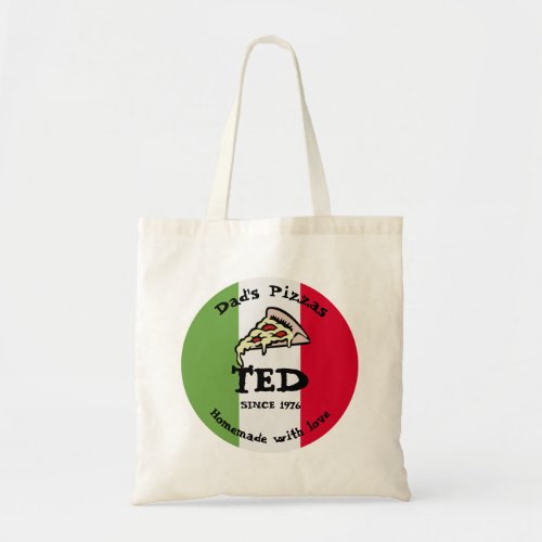 Dads Pizzas Tote Bag