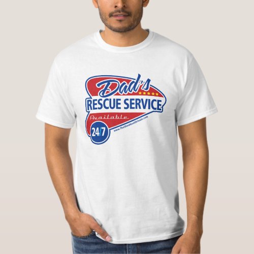 Dads Rescue Service 247 T_Shirt
