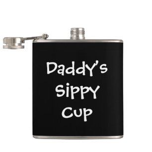 Dad's Sippy Cup Flask