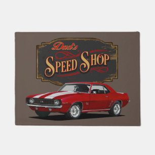 Dad's Speed Shop Doormat