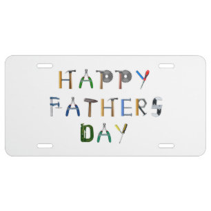 Dad's Tools License Plate