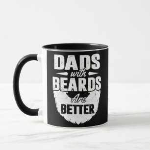 Dads With Beards Are Better Father's Day Gift Mug