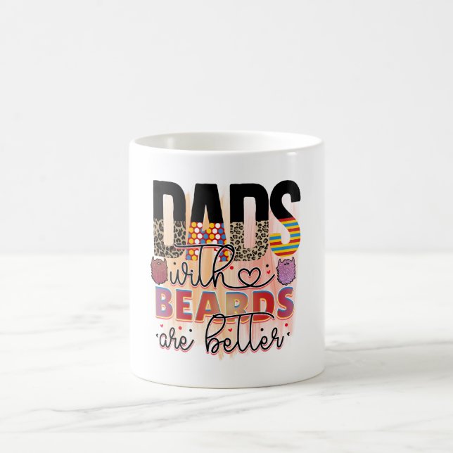 Dads With Beards Coffee Mug (Center)