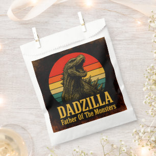 Dadzilla Father Of The Monsters Fathers Day Favor Bag