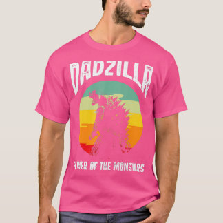 Dadzilla Father Of The Monsters Retro Vintage Suns T-Shirt