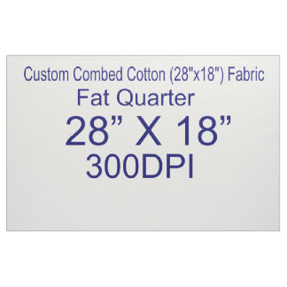 DAE Combed Cotton (28"x18") Fabric Fat Quarter