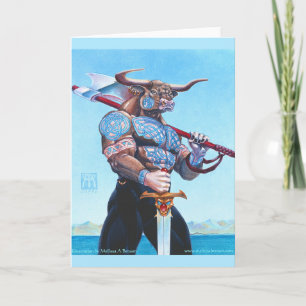 Daedalus Minotaur of Crete Card