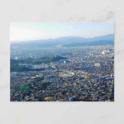 Daegu South Korea Postcard
