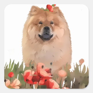DAEJA IN POPPIES stickers
