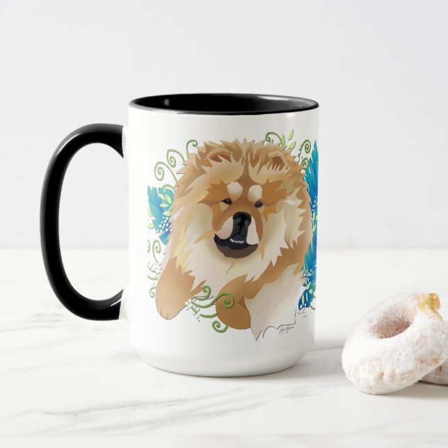 DAEJA VU Chow mug - choose size /style (With Donut)