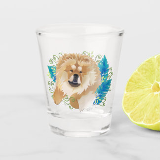 DAEJA VU  Chow shot glass