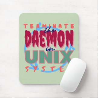 Daemon Process in Unix Systems Mouse Pad