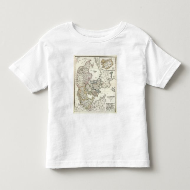 Daenemark, Island - Denmark, Iceland Toddler T-shirt (Front)