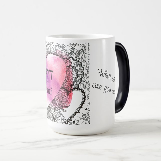 Daf Yomi "What page are you on?" Morphing Mug (Front Right)