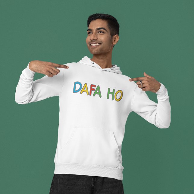 Dafa Ho Desi Expression | Funny Get Lost Humor Sweatshirt (Creator Uploaded)