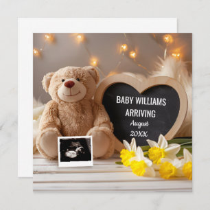 Daffodil Baby Announcement Social Media