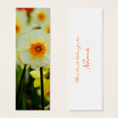Daffodil Bookmark (Front & Back)