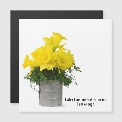 Daffodil Bouquet With Quote