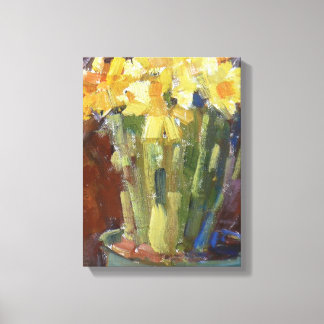 Daffodil by Carleen Muniz stretched canvas print