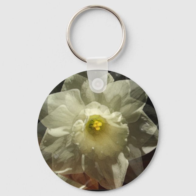 Daffodil Dreams Keychain (Front)