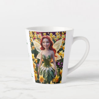 Daffodil Fairy  Latte Mug
