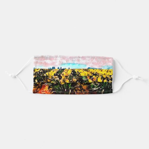 Daffodil Fields Cloth Face Mask