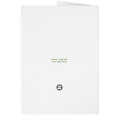 Daffodil Flower Cards (Back)