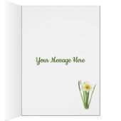 Daffodil Flower Cards (Inside (Right))