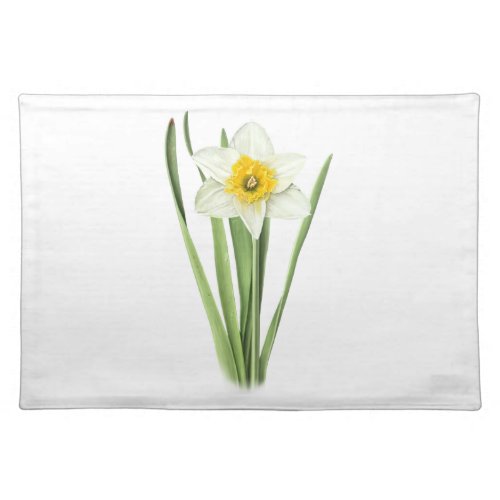 Daffodil Flower Cloth Placemat