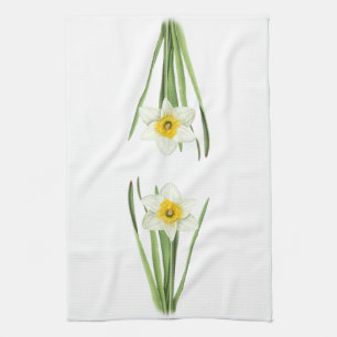 Daffodil Flower Kitchen Towel