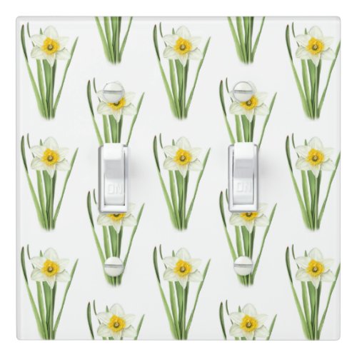 Daffodil Flower Light Switch Cover