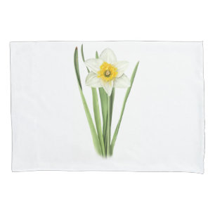 Daffodil Flower Pillow Case