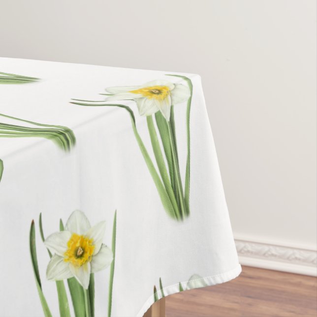 Daffodil Flower Tablecloth (In Situ)