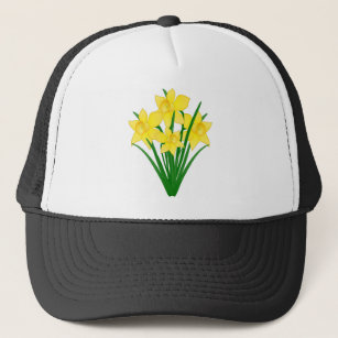 Daffodil Flowers Trucker Hat