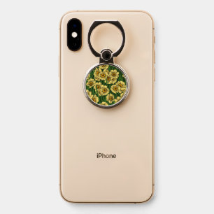 Daffodil garden phone ring stand