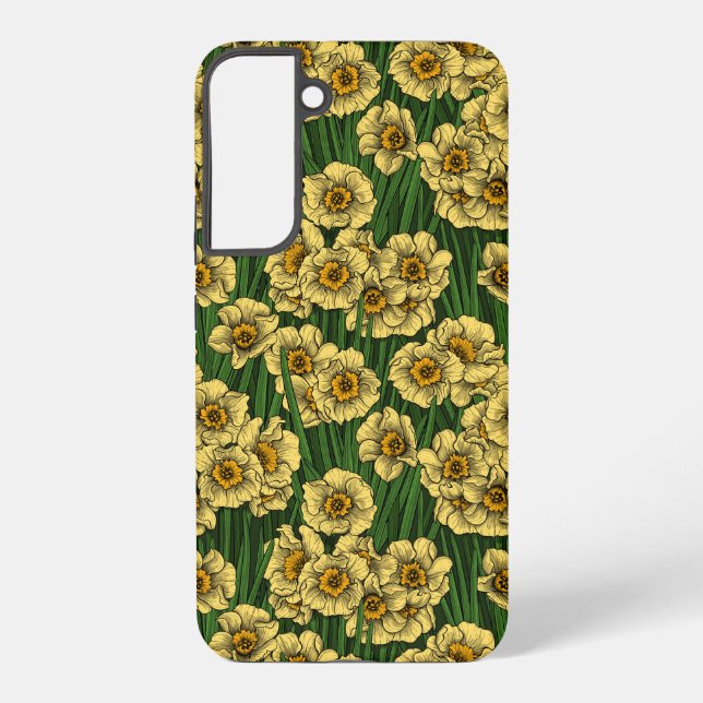 Daffodil garden samsung galaxy case (Back)