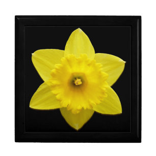Daffodil Gift Box Custom Easter Flower Jewelry Box