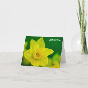 Daffodil Greeting Card