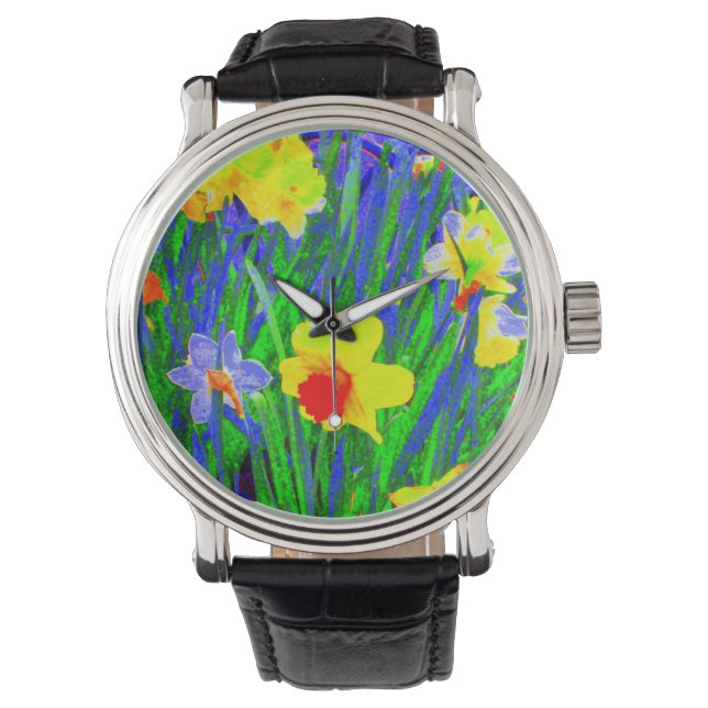 'Daffodil Impressionism' Watch (Front)
