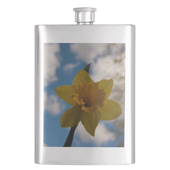Daffodil in spring flask (Front)