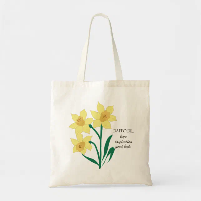 Sun Gardens Daffodil Reusable Tote Bags